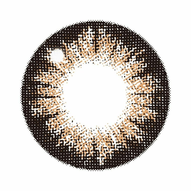  [1day] シークレットキャンディーマジック NO.6ブラウン　レンズ画像