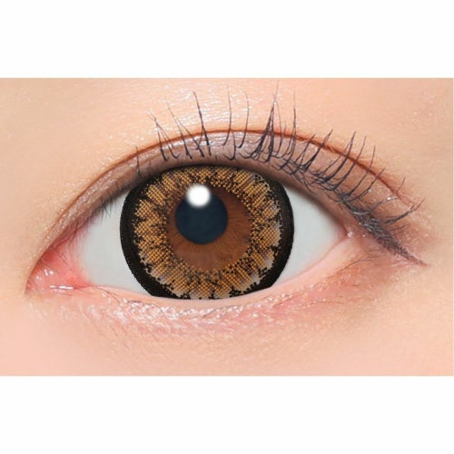  [1day] シークレットキャンディーマジック NO.9ブラウン　公式装用画像