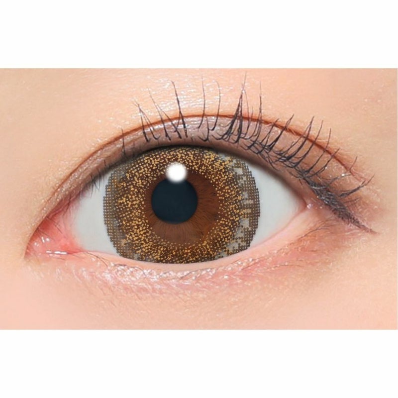  [1day] シークレットキャンディーマジック NO.14ヘーゼル　装用画像