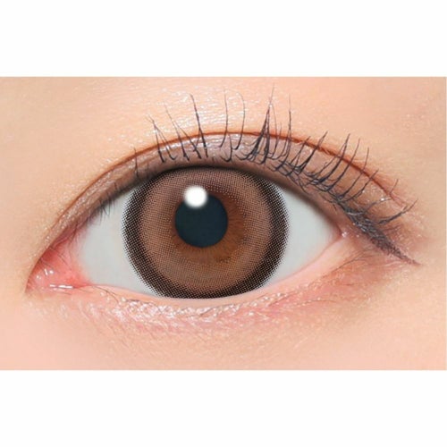 [1day] シークレットキャンディーマジック バニラブラウン　公式装用画像