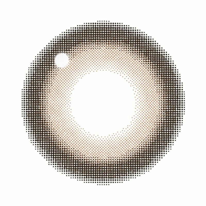 [1day] シークレットキャンディーマジック バニラブラウン　レンズ画像