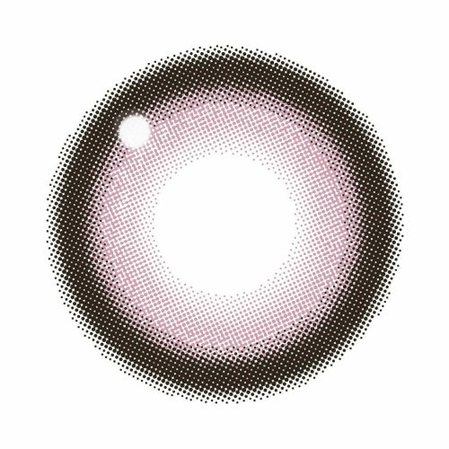  [1day] シークレットキャンディーマジック モモピンク　レンズ画像