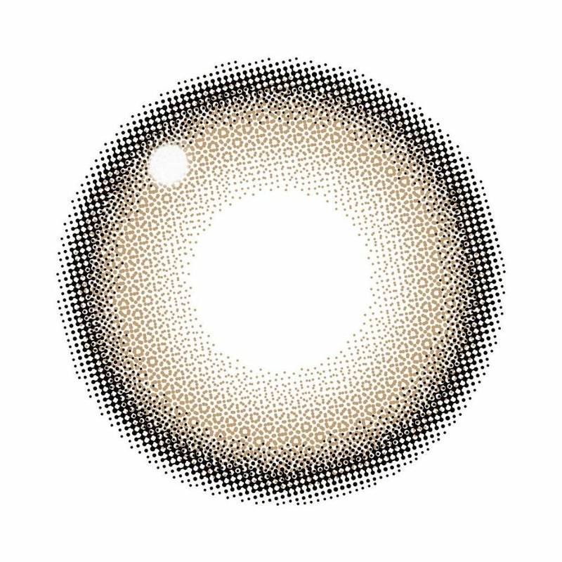  [1day] シークレットキャンディーマジック ラテベージュ　レンズ画像