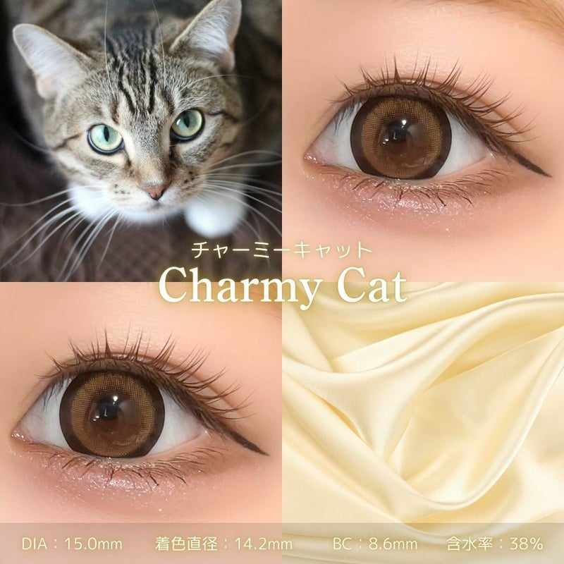 リセイ マンスリー せいせい チャーミーキャット 装用画像