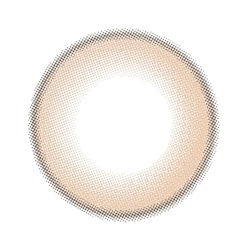  [1day] ハパクリスティン  ウォニョン デューイクリスティ ブラウン　レンズ画像