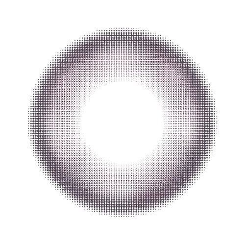  [1day] ハパクリスティン ウォニョン ツイードクリスティン モーブグレー レンズ画像