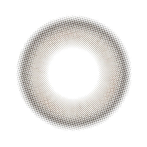 [1day] ハパクリスティン ウォニョン  ビーンクリスティン ショートブラウン　レンズ画像