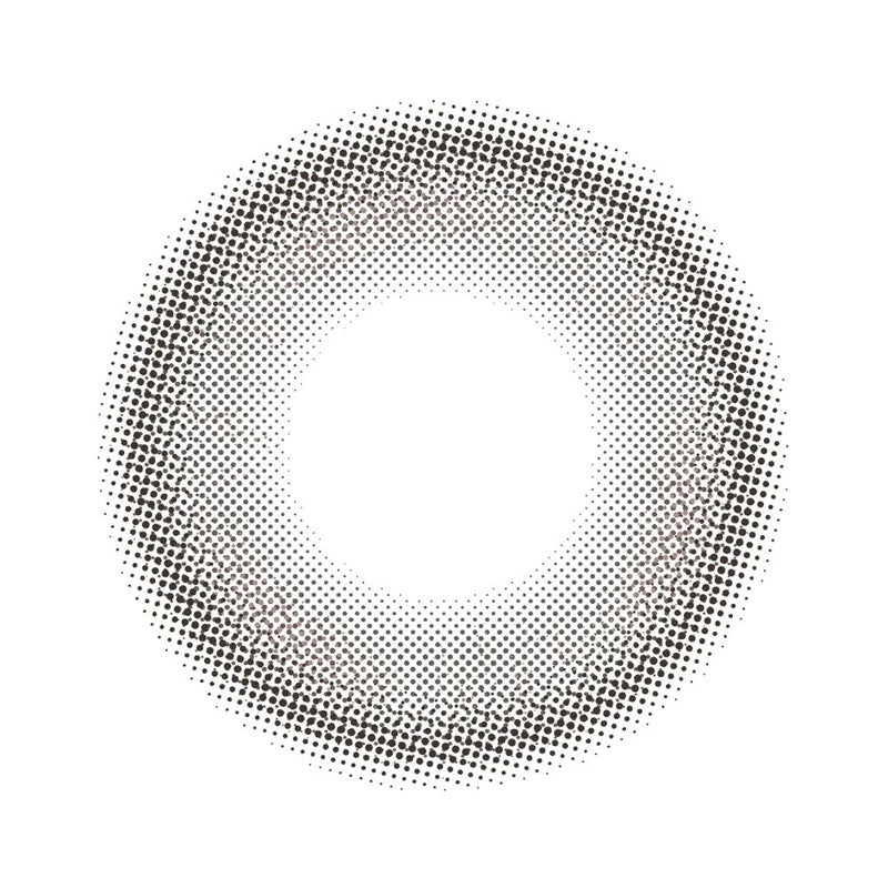  [1day] ハパクリスティン ウォニョン ビーンクリスティン コールドブラウン　レンズ画像