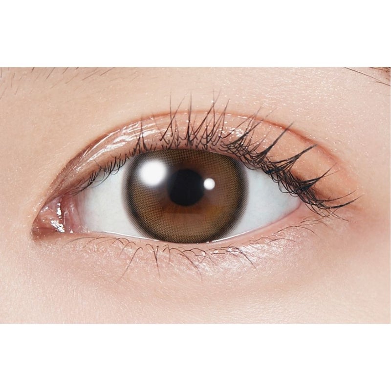  モラク(MOLAK) カラコン - 宮脇咲良  [1month] モラク チェリッシュブラウン　装用画像