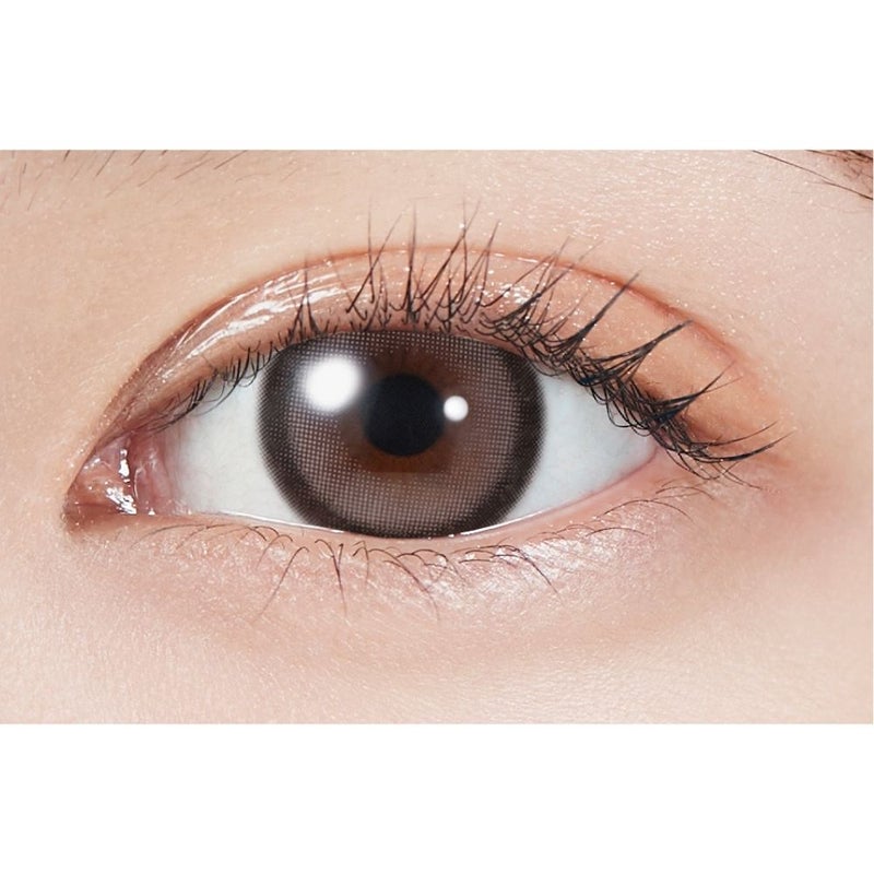 モラク(MOLAK) カラコン - 宮脇咲モラク(M良　[1month] モラク グレーバニー　装用画像