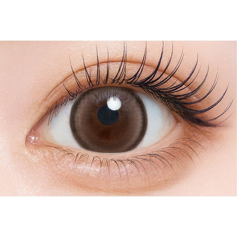 シャルトン （Charton） カラコン　[1day] シャルトン ミルクチーズケーキ　装用画像