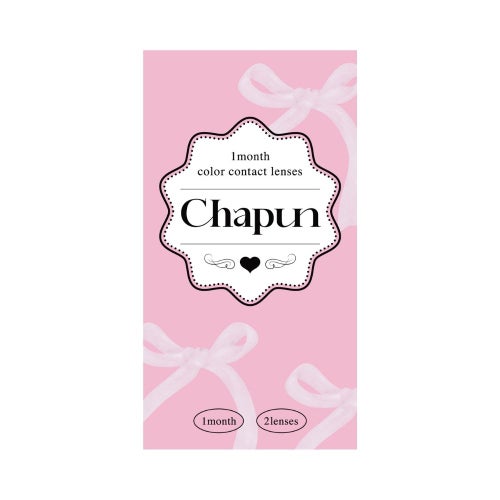 シャプン (Chapun) カラコン - 齊藤なぎさ (なーたん) [1month] シャプン ずるモテベージュ　パッケージ