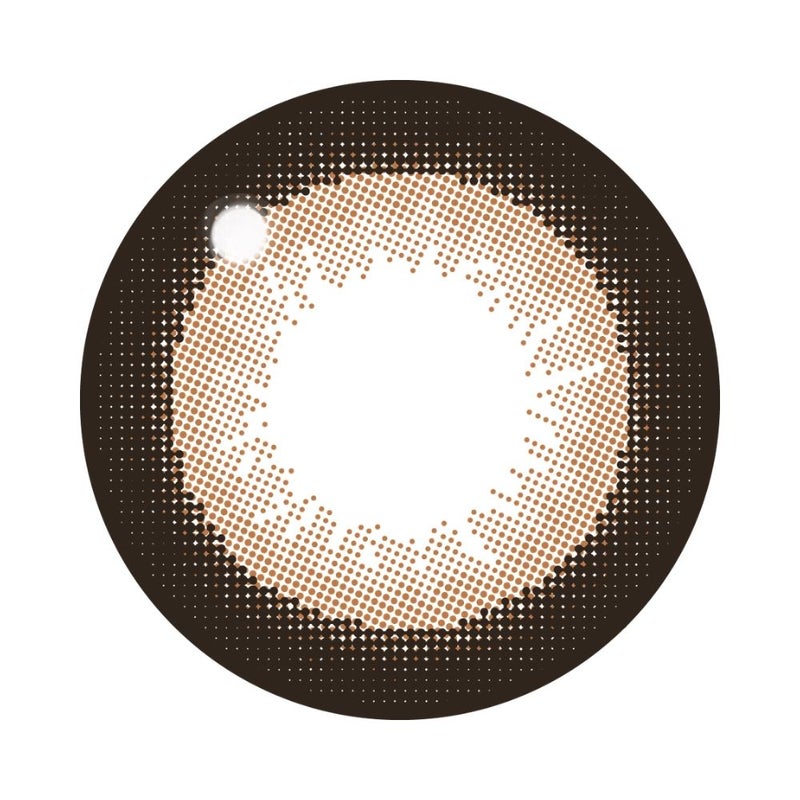 ファビュラス (Fabulous) カラコン - 鈴木愛理  [1day] ファビュラス NO.3ブラウン　レンズ