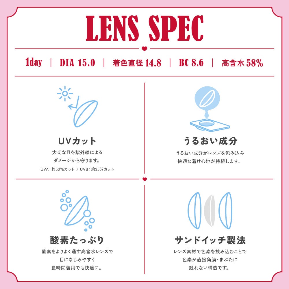 1day] ファビュラス NO.5ブラック | カラコン通販（送料無料） LILY