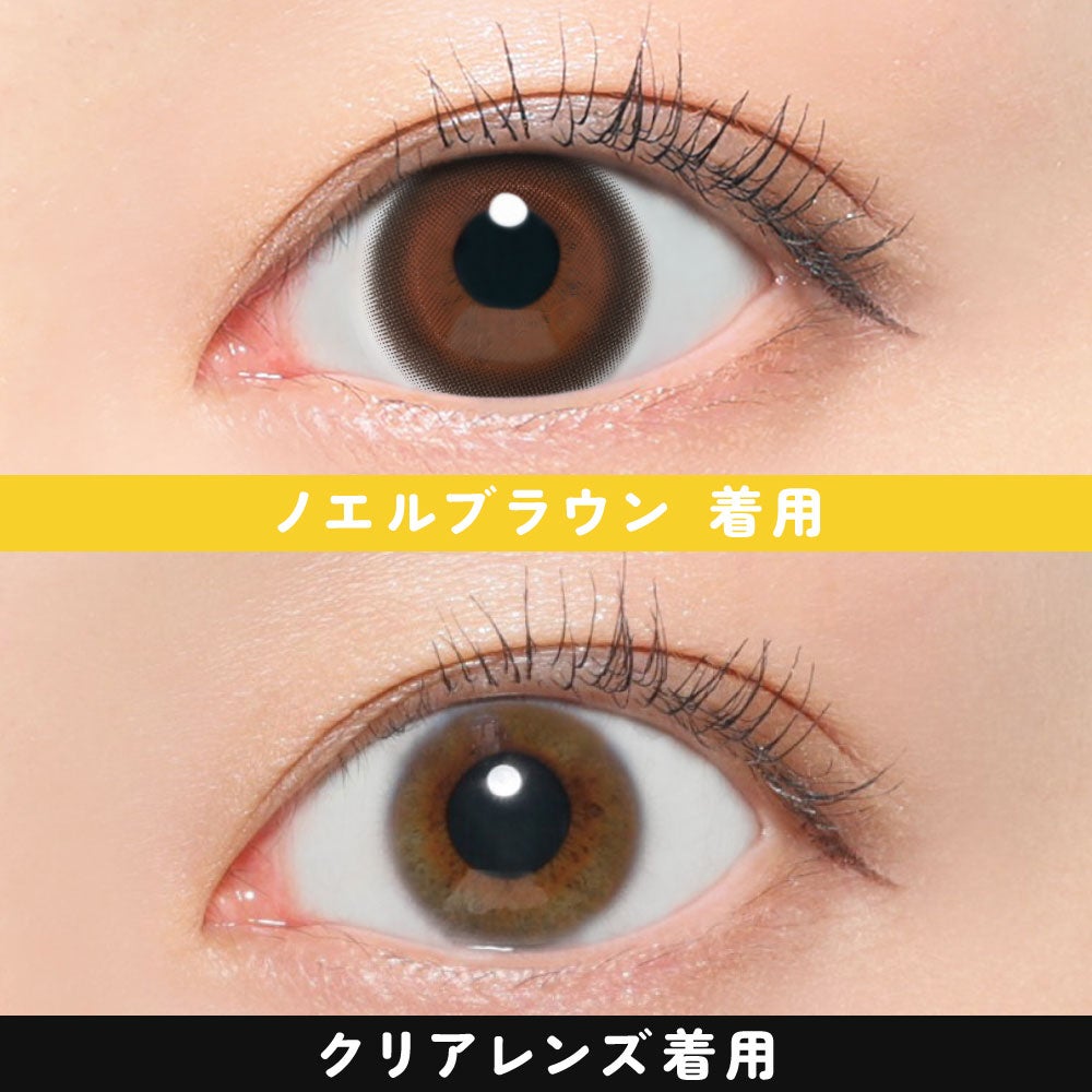 1day] フルフル ノエルブラウン | カラコン通販（送料無料） LILY ANNA