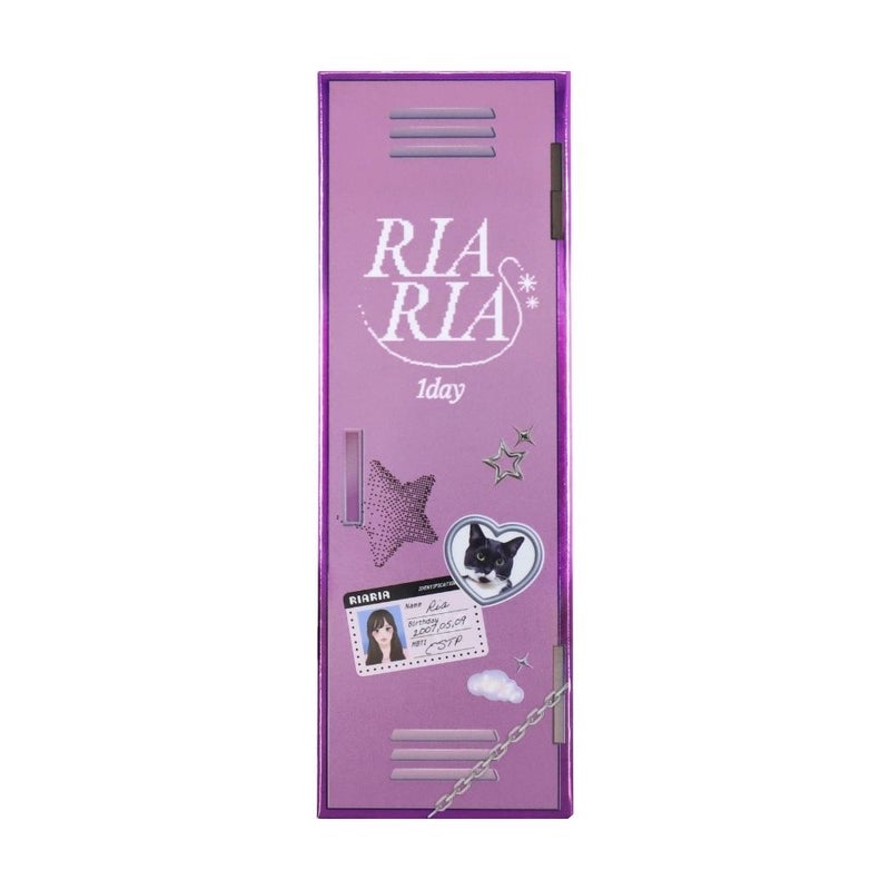 リアリア(RIARIA) カラコン - 米澤りあ  [1day] リアリア リアリーブラウン　パッケージ