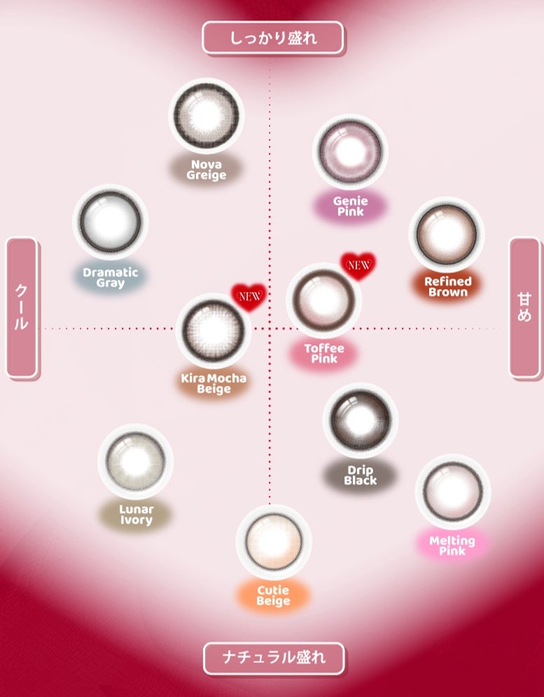 1day] エーアイ トフィーピンク | カラコン通販（送料無料） LILY ANNA