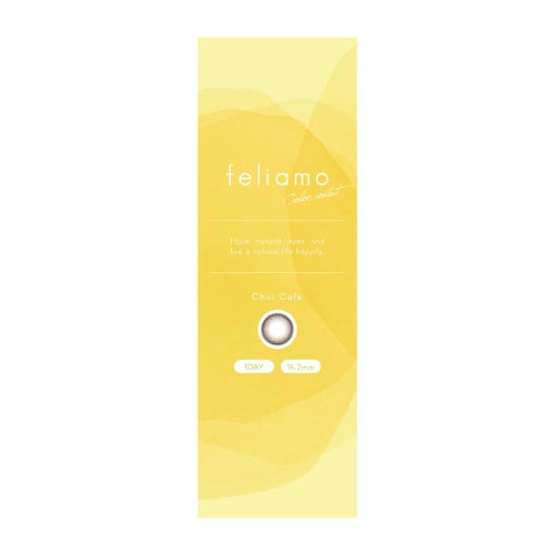 フェリアモ（feliamo） カラコン - 白石麻衣(まいやん)  [1day] フェリアモ チャイカフェ　パッケージ