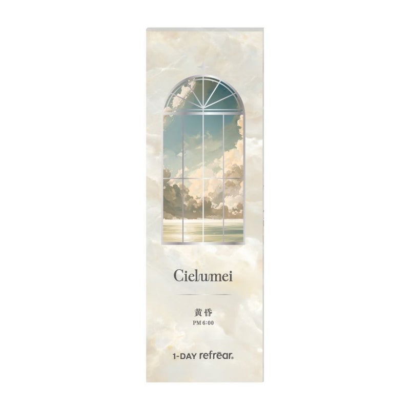 シエルメイ (Cielumei) カラコン - Mumei(むめい)  [1day] シエルメイ 黄昏　パッケージ