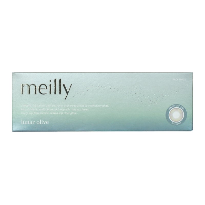 メイリー (meilly) カラコン - 森香澄  [1day] メイリー ルーナーオリーブ　　パッケージ