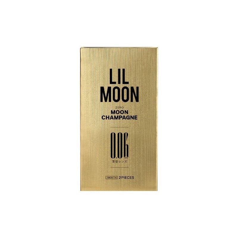 リルムーン（LILMOON）カラコン - 南部桃伽(なんぶももか) [1month] リルムーン 0.06ゼロシリーズ ムーンシャンパン　パッケージ画像