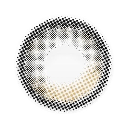 1day] カイカ 花澄ブラック　レンズ画像