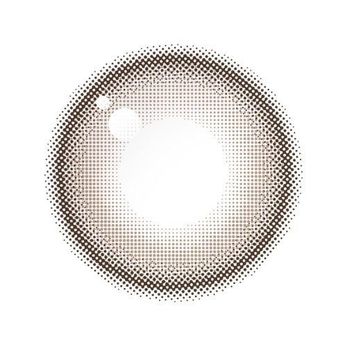 [1day] チューレンズ クリームブラウン　レンズ画像