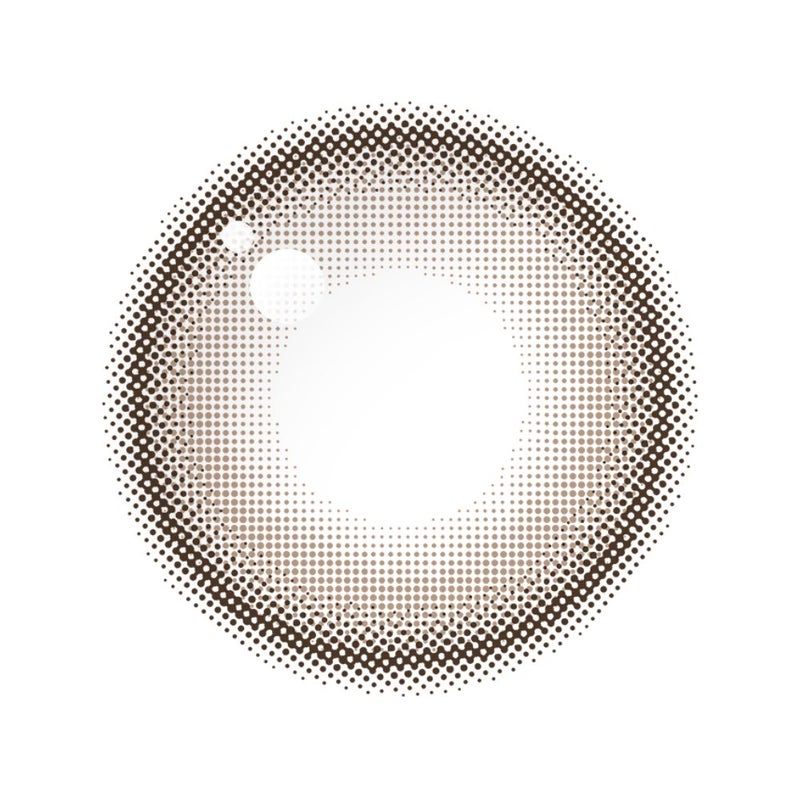[1day] チューレンズ クリームブラウン　レンズ画像